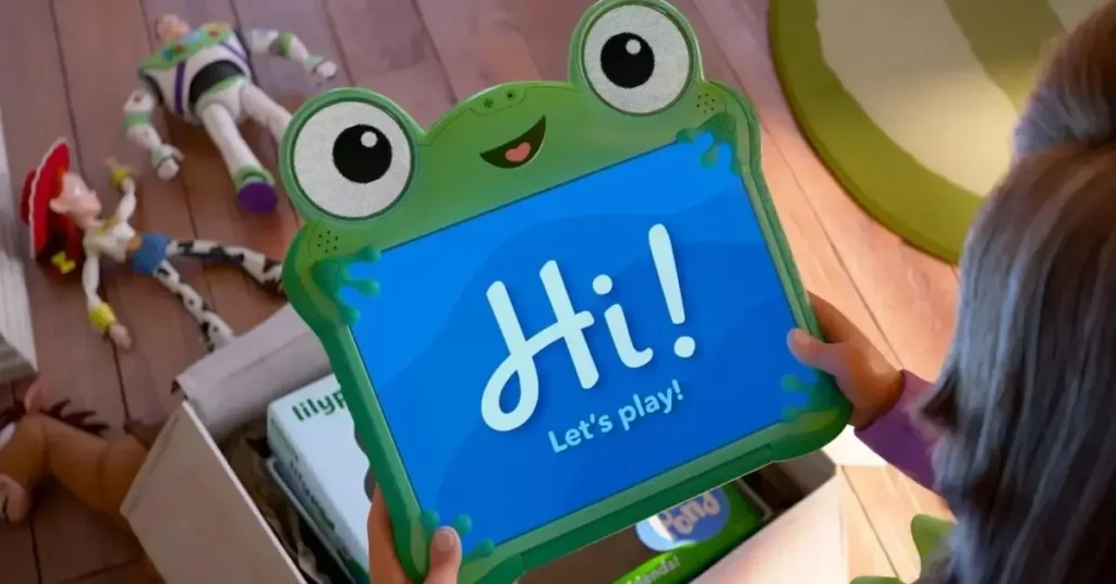 Lilypad, tablet inteligente em formato de sapo que atua como antagonista em Toy Story 5