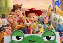 novos personagens de toy story 5 Novos personagens de Toy Story 5 aparecem ao lado de Woody, Jessie, Buzz Lightyear e Bala no Alvo em cena da animação da Pixar