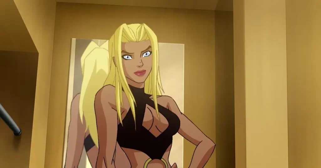 Supergirl em Superman/Batman: Apocalypse (2010), animação da DC dublada por Summer Glau como Kara Zor-El.