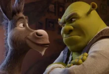 Burro e Shrek aparecem frente a frente em cena divulgada no teaser de Shrek 5, novo filme da DreamWorks Animation previsto para estrear nos cinemas em 2027.