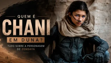 Zendaya como Chani no filme Duna em imagem destacada do artigo sobre a personagem
