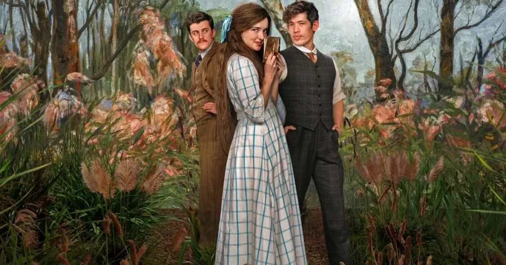 Philippa Northeast interpreta Sybylla na série Minha Carreira Brilhante, adaptação da Netflix.
