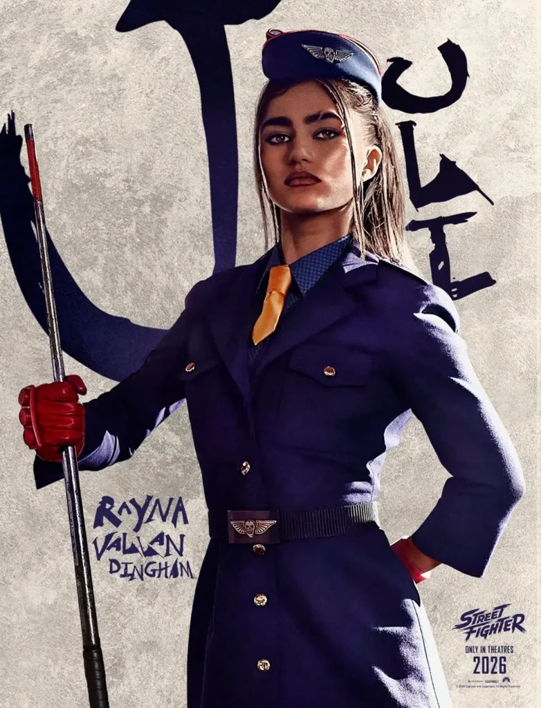 Rayna Vallandingham como Juli em Street Fighter (2026).