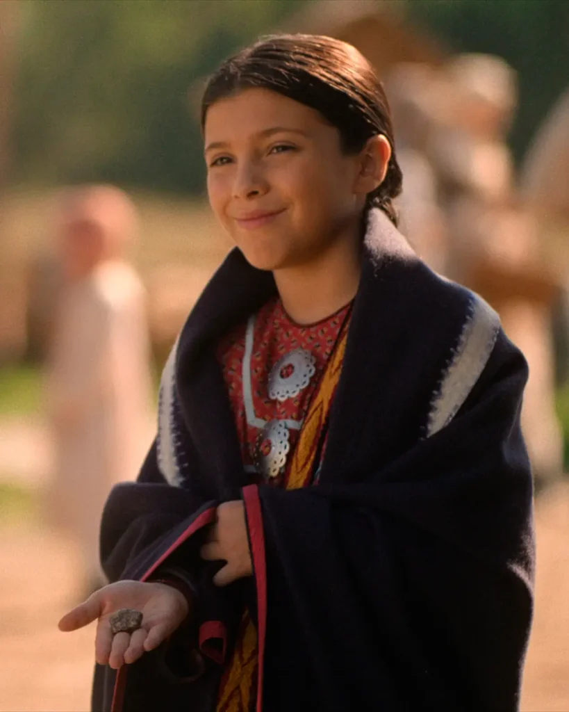 Wren Zhawenim Gotts como Good Eagle na série Uma Casa na Pradaria