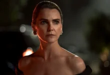 Keri Russell como Kate Wyler em cena da 4ª temporada de A Diplomata, série política da Netflix