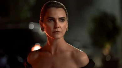 Keri Russell como Kate Wyler em cena da 4ª temporada de A Diplomata, série política da Netflix