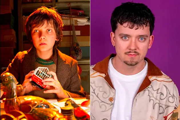 a invencao de hugo cabret asa butterfield Asa Butterfield como Hugo Cabret em A Invenção de Hugo Cabret e o ator 15 anos depois.