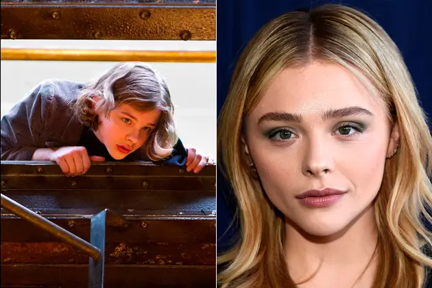 Chloë Grace Moretz como Isabelle em A Invenção de Hugo Cabret Chloë Grace Moretz como Isabelle em A Invenção de Hugo Cabret e a atriz atualmente.