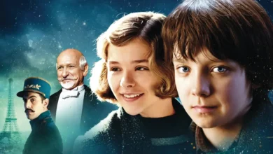 Elenco de A Invenção de Hugo Cabret em 2011 e 15 anos depois, com Asa Butterfield, Chloë Grace Moretz e Ben Kingsley.