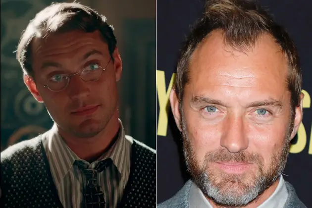 a invencao de hugo cabret jude law Jude Law como o pai de Hugo em A Invenção de Hugo Cabret e o ator atualmente.