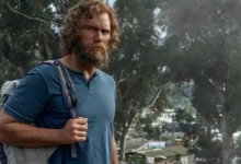 Chris Pratt como James Reece nas gravações da 2ª temporada de A Lista Terminal
