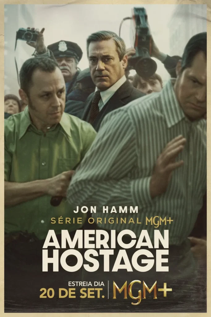 Pôster de American Hostage com Jon Hamm
