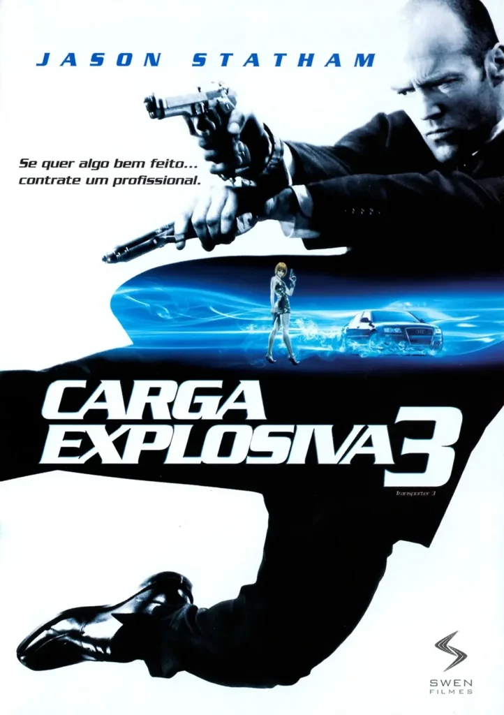 Pôster nacional de Carga Explosiva 3 com Jason Statham como Frank Martin