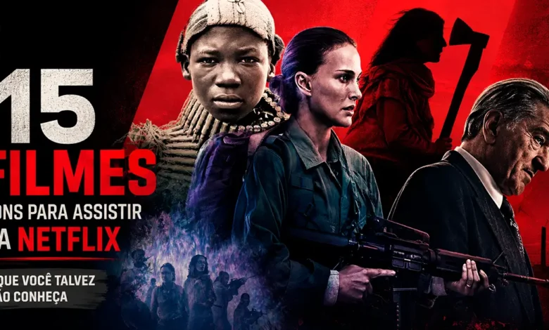 15 filmes bons para assistir na Netflix, incluindo produções de ação, drama, guerra, terror e ficção científica
