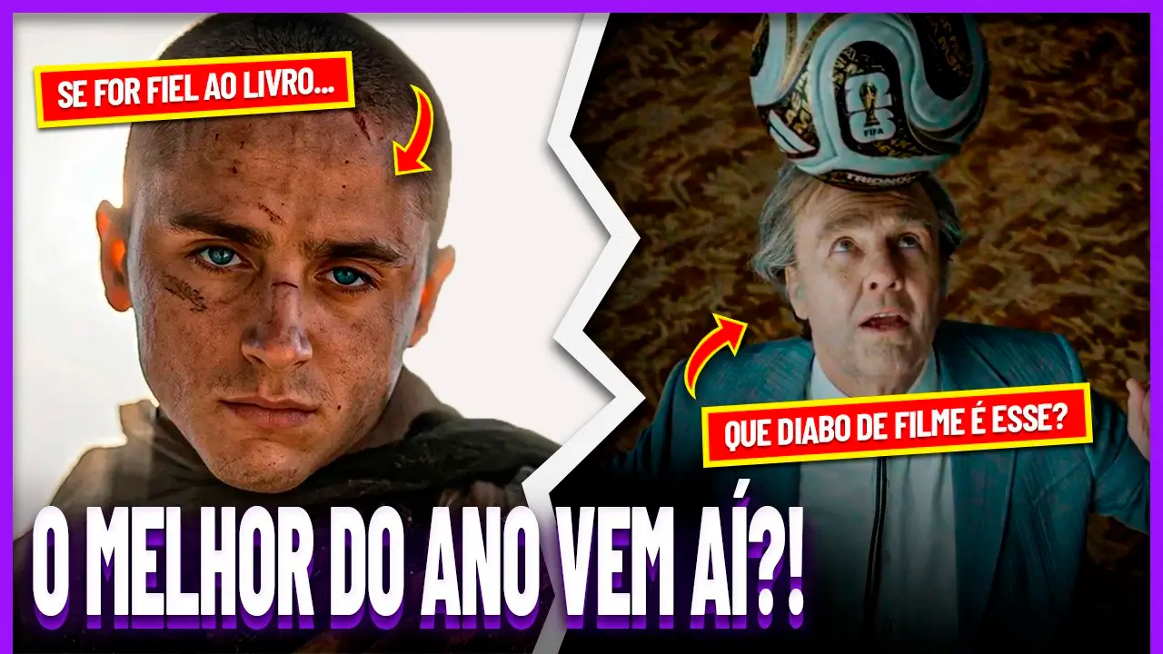 Filmes Muito Aguardados que Chegam Ainda em 2026: destaque para Duna: Parte 3 e Digger, dois dos lançamentos mais esperados do segundo semestre.