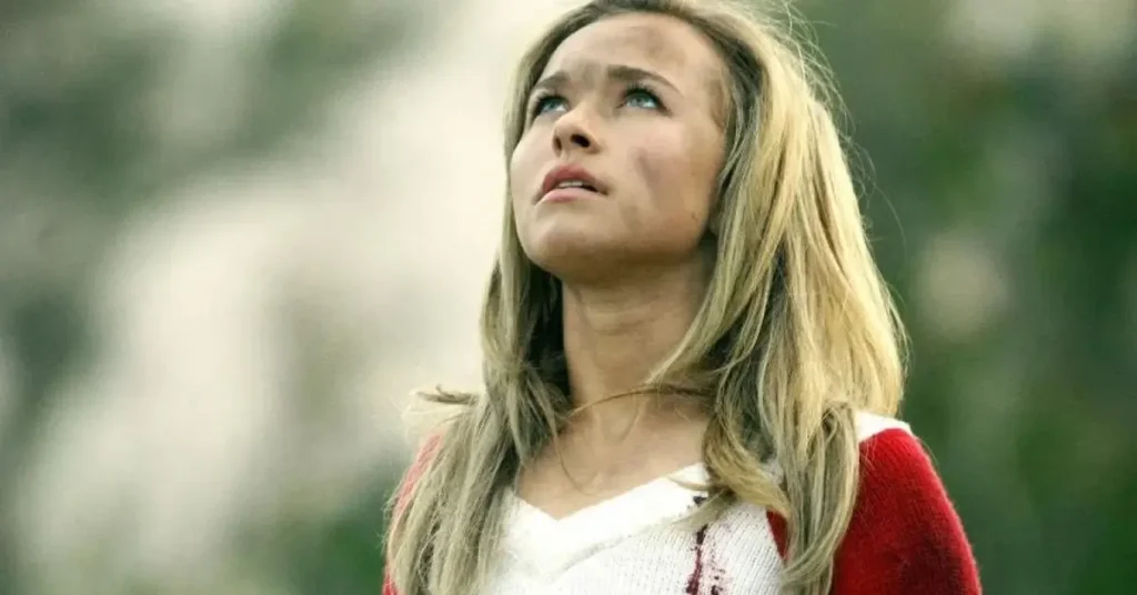 Hayden Panettiere como Claire Bennet na série Heroes