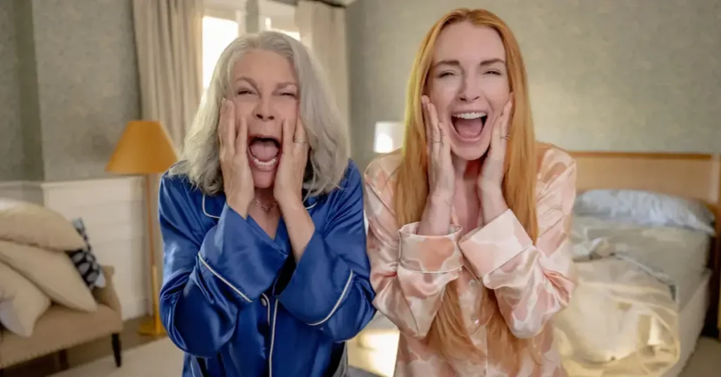 Lindsay Lohan e Jamie Lee Curtis em Sexta-Feira Muito Louca 2