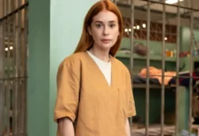 Marina Ruy Barbosa como Suzane von Richthofen na série Tremembé (2025)