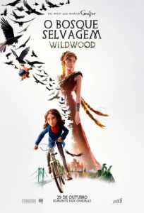 Pôster de O Bosque Selvagem (Wildwood) Pôster de O Bosque Selvagem (Wildwood), animação em stop-motion da LAIKA dirigida por Travis Knight, com Prue McKeel e personagens da floresta mágica.