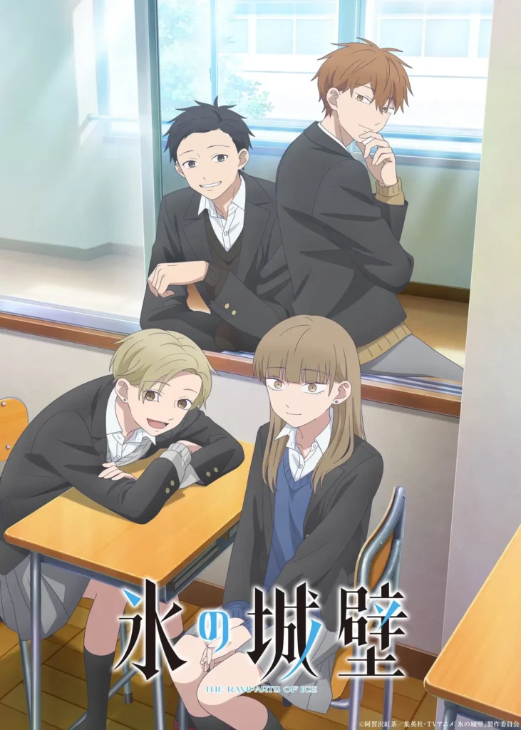 Segunda temporada de Parede de Gelo com Koyuki, Miki, Minato e Yota