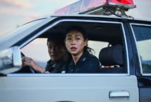 Hoyeon em cena de Hope: O Primeiro Impacto (2026), filme de ficção científica e suspense dirigido por Na Hong-jin