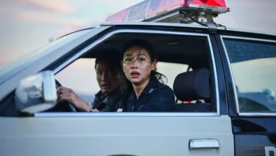 Hoyeon em cena de Hope: O Primeiro Impacto (2026), filme de ficção científica e suspense dirigido por Na Hong-jin