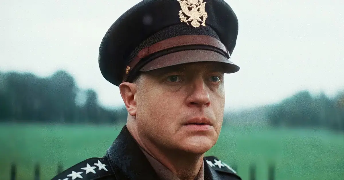 Bilheteria de Pressão: Brendan Fraser interpreta o general Dwight D. Eisenhower no filme de 2026