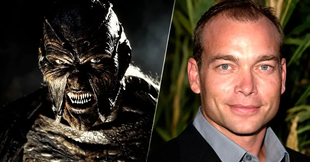 Jonathan Breck como o Creeper nos filmes Olhos Famintos