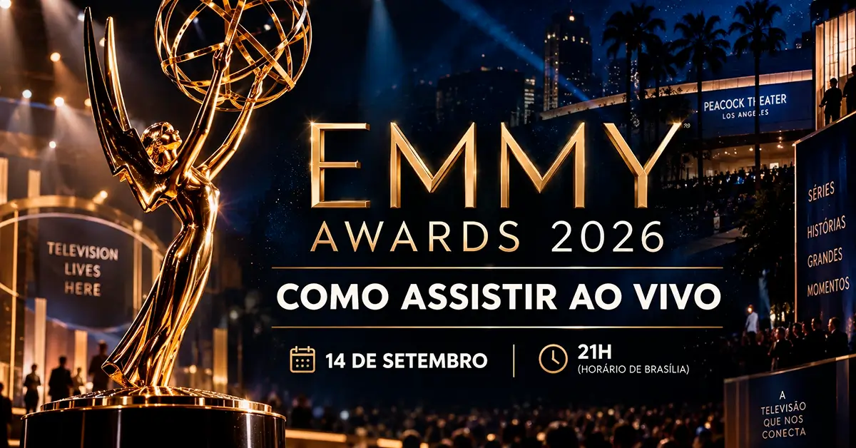 Emmy Awards 2026 ao vivo: como assistir à cerimônia e onde assistir online