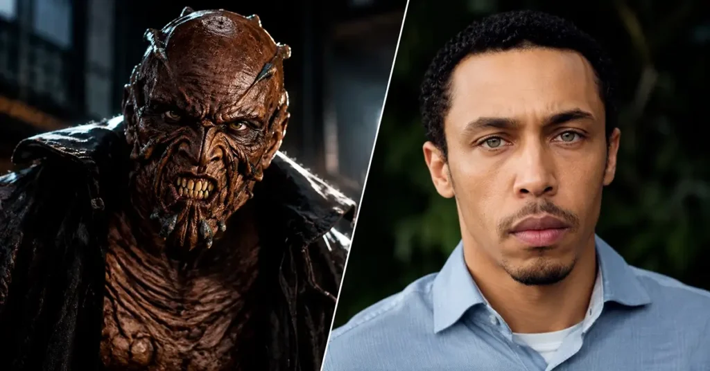 Jarreau Benjamin como o Creeper em Olhos Famintos: Renascimento
