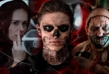 Personagens de American Horror Story: Lana Winters, Tate Langdon e Twisty
