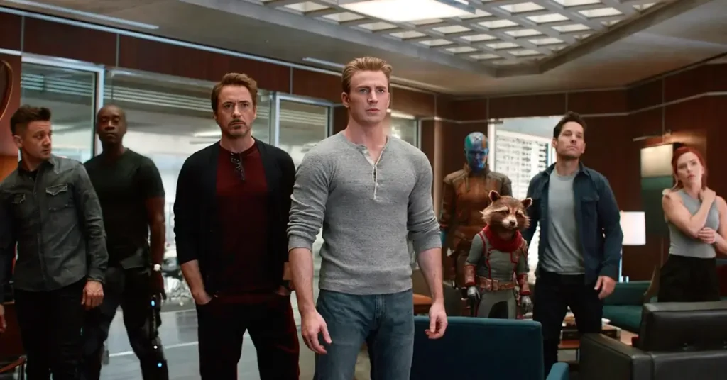 Vingadores: Ultimato reúne os heróis em cena com Capitão América, Homem de Ferro e Rocket