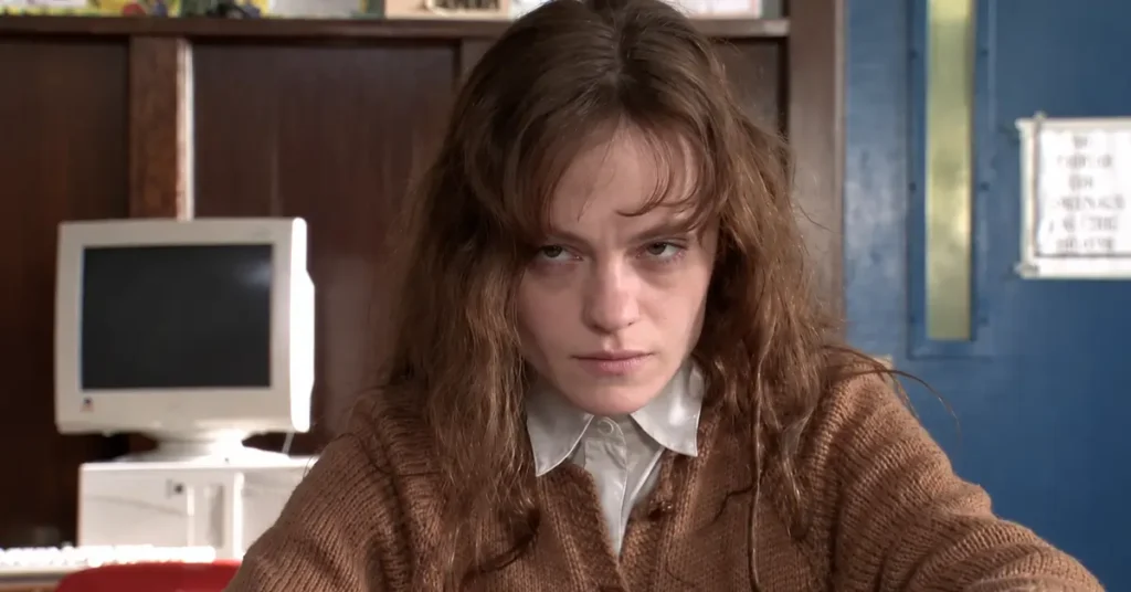 Angela Bettis como Carrie White no filme Carrie de 2002