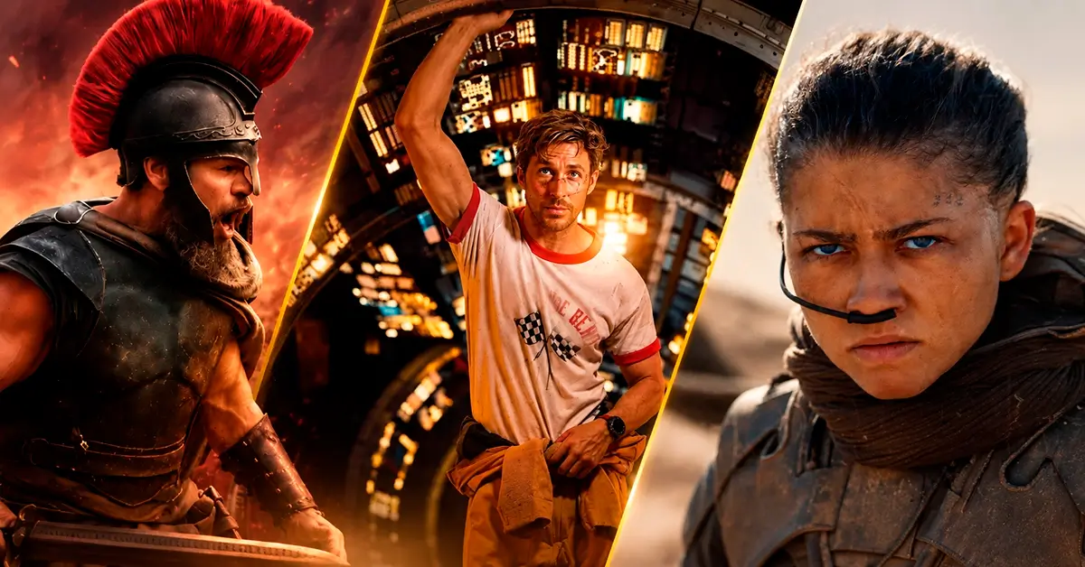 Personagens de A Odisseia, Devoradores de Estrelas e Duna: Parte Três, três filmes cotados para o Oscar 2027.