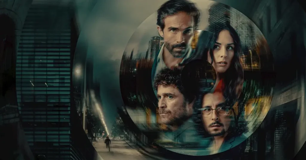 Elenco de Dentro do Círculo em imagem promocional da série da Netflix