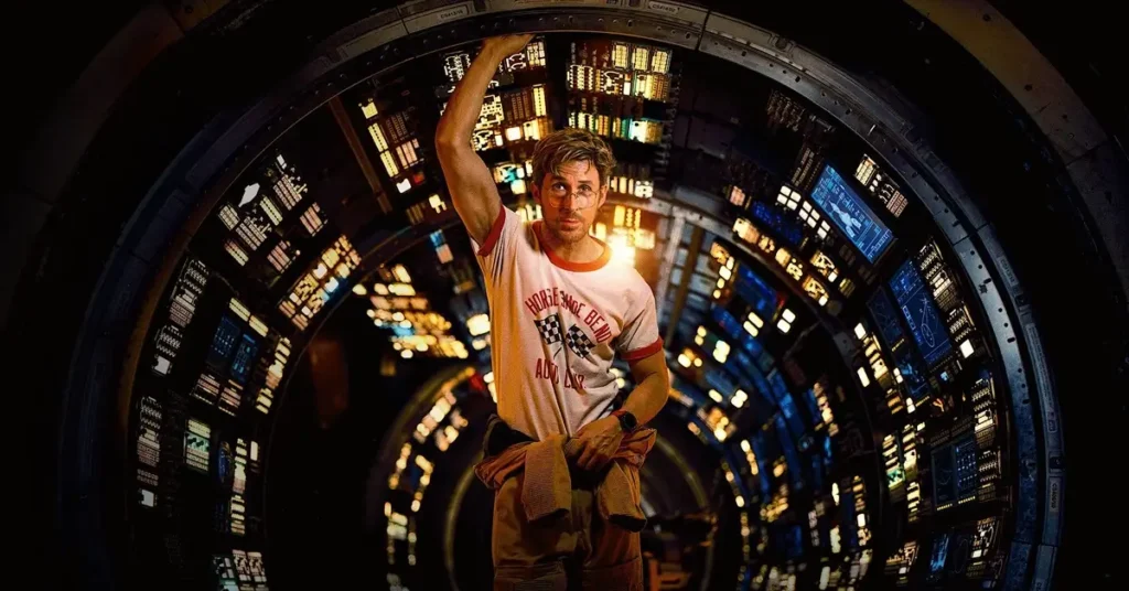 Ryan Gosling em cena de Devoradores de Estrelas (Project Hail Mary), possível aposta do Oscar 2027.
