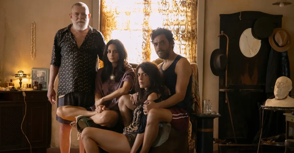 Elenco de Dom de Iludir reunido em cena da nova série brasileira da Netflix