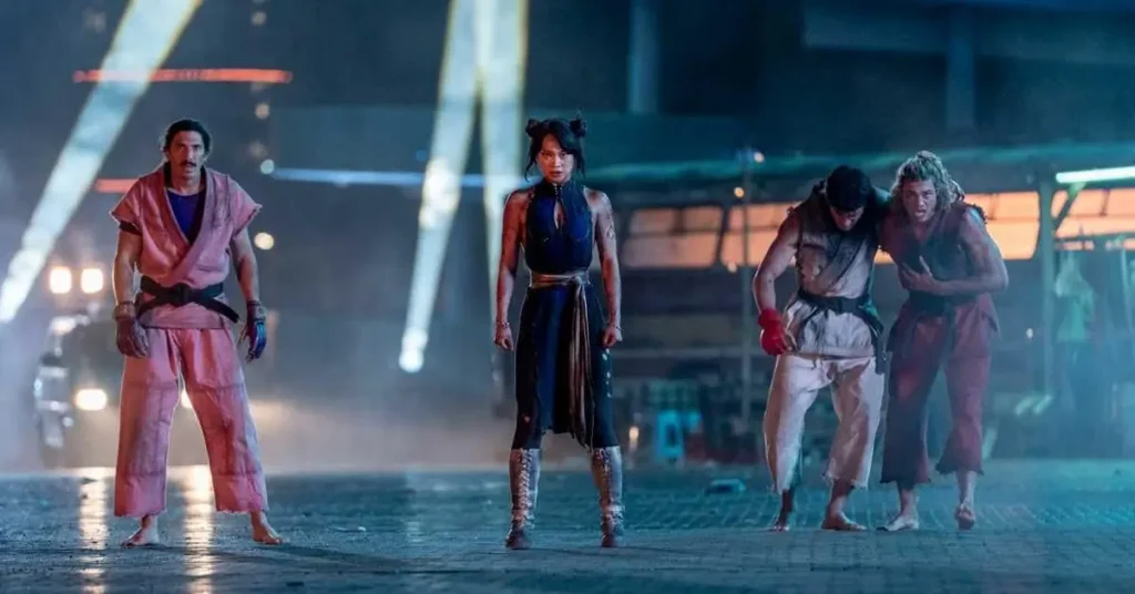 Callina Liang, Noah Centineo, Andrew Schulz e Andrew Koji em Street Fighter (2026)